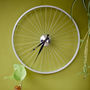 Bicycle Wheel Clock 57 Cm Black, thumbnail 3 of 6