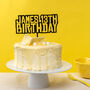 Personalised Block Birthday Age Cake Topper, thumbnail 1 of 4