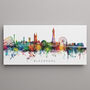 Blackpool Skyline Cityscape Art Print, thumbnail 2 of 12