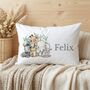 Kids Personalised Safari Animals Pillowcase, thumbnail 1 of 2