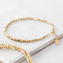 Gold Plated Nugget Bracelet, thumbnail 1 of 5