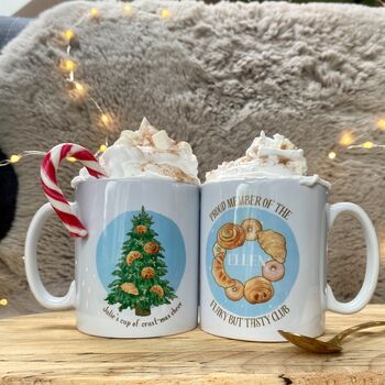 Personalised Flaky But Tasty Mug With Hot Choc Kit, 2 of 3