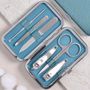 Personalised Ladies Manicure Set Emerald Green, thumbnail 5 of 12