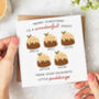 'Daddy Little Puddings' Personalised Christmas Card, thumbnail 5 of 7