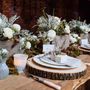 Wooden Tree Slice Wedding Centrepiece Or Cake Stand, thumbnail 1 of 11