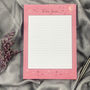 Wellness Journal Personalised Name Taurus Luna Rose, thumbnail 4 of 5