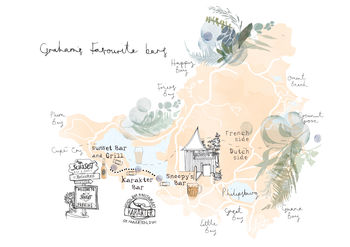 Personalised Travel And Holiday Illustrated Map, 5 of 5