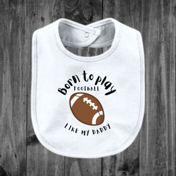 Born To Play American Football Bodysuit, 3 of 9