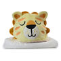 Hooded Baby Towel Lion, thumbnail 3 of 4