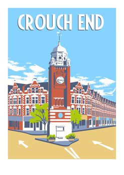 Crouch End Giclee Print, 2 of 2