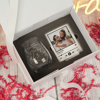 Bows And Hearts Valentine's Day Stemless Glass, 6 of 7