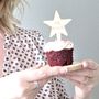 Star Personalised Cupcake Toppers, thumbnail 1 of 1