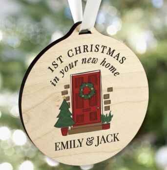 Personalised New Home Wooden Decoration, 2 of 4