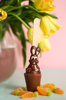 Easter Bunny Chocolate Spoon, 2 of 2
