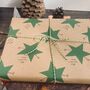 Star Christmas Personalised Wrapping Paper, thumbnail 4 of 6