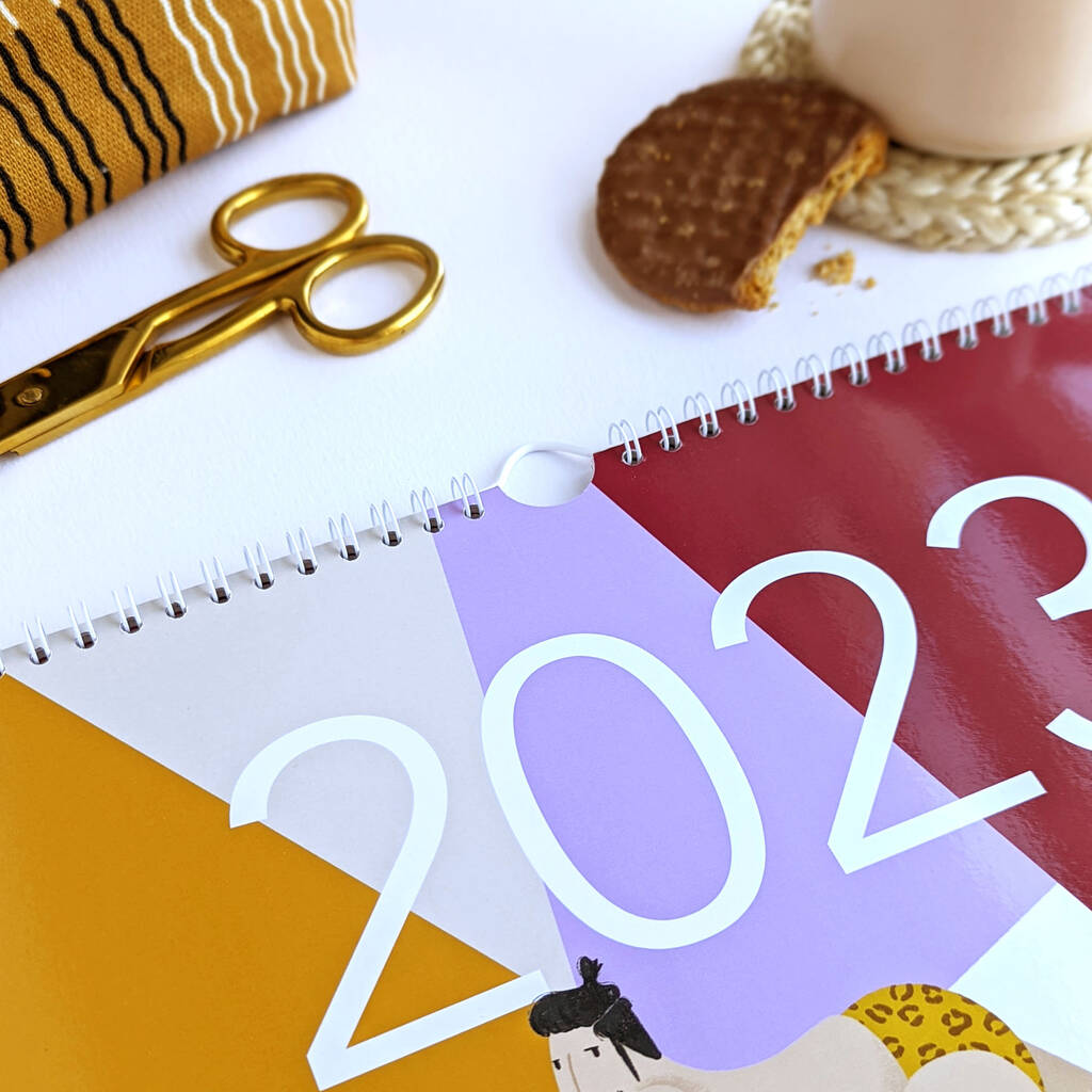 A4 Novelty Illustrated Wall Calendar By Elsa Rose Frere ...