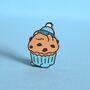 Muffin Enamel Pin, thumbnail 4 of 5