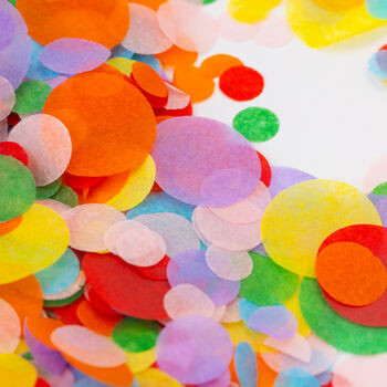 Rainbow Wedding Confetti | Biodegradable Paper Confetti, 2 of 7
