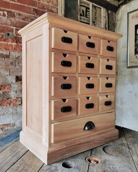 Reclaimed Apothecary Cabinets, 3 of 5