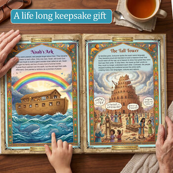 Personalised Keepsake Book Of Bible Stories For Children, 5 of 11
