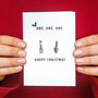 Funny Gardening Christmas Card And Cufflinks Set, thumbnail 2 of 6