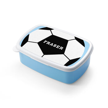 Personalised Kids Football Lunch Box, 6 of 8