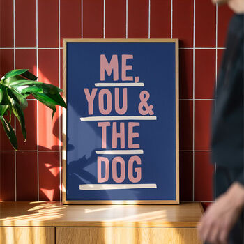 Me, You And The Dog Art Print, 6 of 8