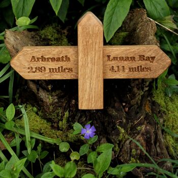Wooden Engraved Key Hanger For Wall | Personalised, 10 of 12