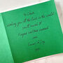 Personalised Papercut Happy Travels Card, thumbnail 4 of 4
