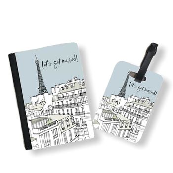 Personalised Passport Cover And Tag Cities Of The World, 3 of 6