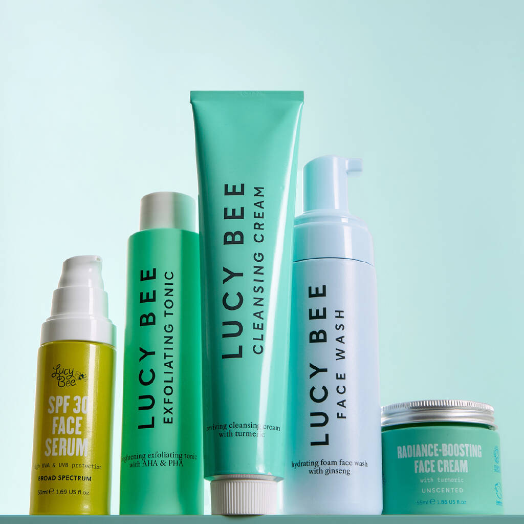 Signature Organic + Natural Daily Five Step Skincare Set, 1 of 5