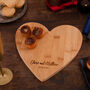 Personalised Couples Heart Chopping Board, thumbnail 2 of 5