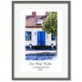 Personalised Watercolour House Portrait Two Art Print, thumbnail 4 of 5