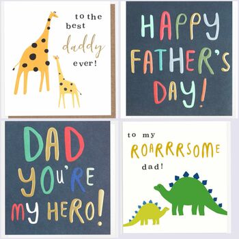 Happy Father's Day Daddy Luxury Gift Box Of Treats, 3 of 11