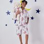 The Pop Corn Boys Pyjama Set With Matching Teddy Bear, thumbnail 1 of 3