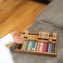 Family Game 'Shut The Box' In Colourful Wooden Box, thumbnail 1 of 7