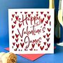 Papercut Hearts Personalised Valentine's Card, thumbnail 1 of 4