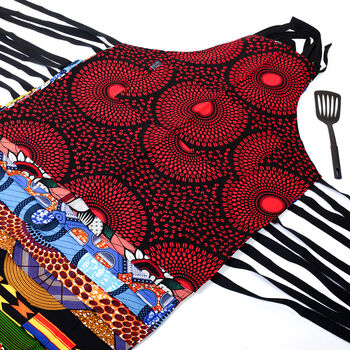 African Print Apron | Oba Print, 4 of 5