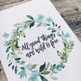 All Good Things Are Wild And Free Print, thumbnail 6 of 6