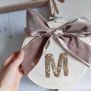 Personalised Glitter Initial Wand, Baby Name Gift, 4 of 6