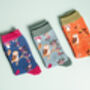 Owl Bamboo Socks, thumbnail 1 of 4