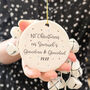 1st Xmas As Grandparents Personalised Decoration M, thumbnail 2 of 3