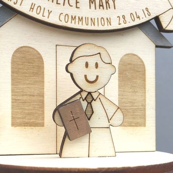Personalised First Holy Communion Cake Topper, 4 of 8