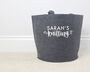 Personalised Knitting Basket, thumbnail 1 of 4