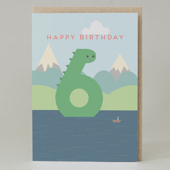 Happy Birthday Nessie Age Cards, 6 of 10