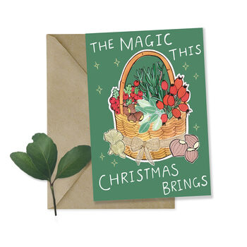 'The Magic This Christmas Brings' Christmas Card, 2 of 5