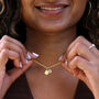 Personalised Birthstone And Zodiac Charm Necklace, thumbnail 3 of 6