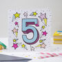 '5th' Birthday Card, thumbnail 1 of 2