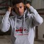 Three Lions Football England Unisex Cowl Neck Hoodie, thumbnail 1 of 6
