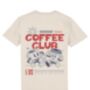 Coffee Club, Unisex Graphic T Shirt, thumbnail 9 of 11